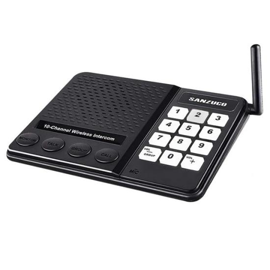 Hello 2AS5DR DC 5V 1A Kablosuz Intercom Sistemi 18 Kanal Kapalı Devre Sesli İletişim Çözümü