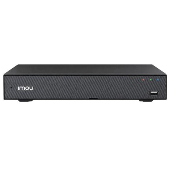 IMOU N110-4P 10 Kanal 4 PoE Girişli H.265 4K Ultra HD NVR Kayıt Cihazı Dahili Mikrofon Hoparlör