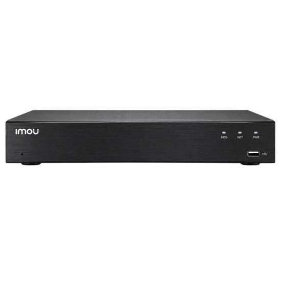 IMOU N236-16P 36 Kanal 16 PoE Girişli H.265 4K NVR Kayıt Cihazı 16TB Destekli Dahili Mikrofon Hoparlör