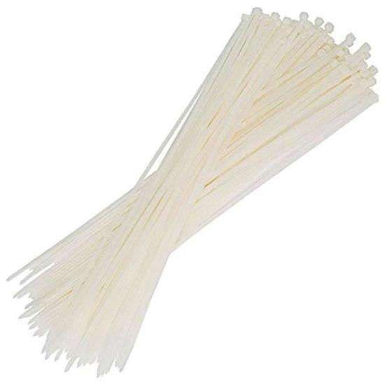 Powermaster PM-414 Beyaz 25 Cm 3.6 Mm Kablo Bağı (100’lü Paket)