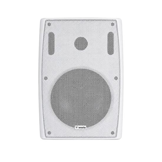 WESTA WS-65TW BEYAZ 16 CM 50W 100V HAT TRAFOLU DUVAR TİPİ SÜTUN PLASTİK KABİN HOPARLÖR TEKLİ