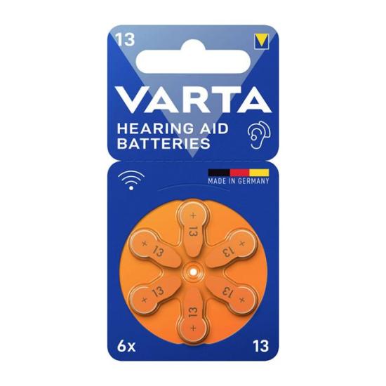 Varta 13 Numara Kulaklık İşitme Cihazı Pili (6’lı Paket)