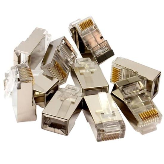 Powermaster Metal Rj45 Cat6 Metal Uç 8p/8c 100’lü Paket Fiyat