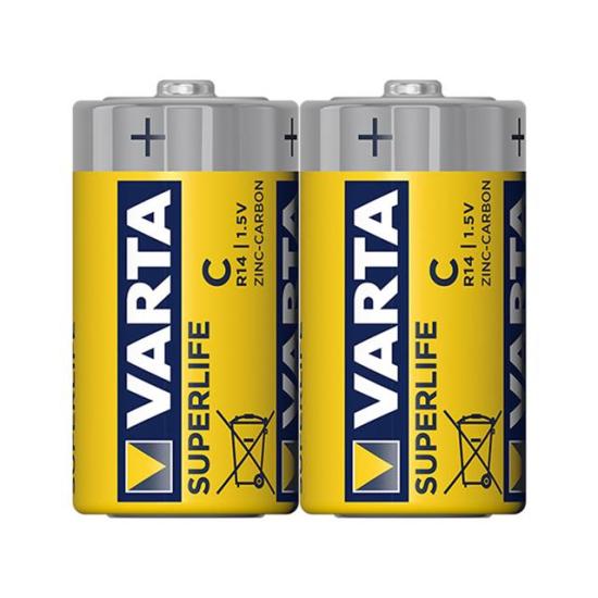Varta Superlife Çinko Orta C Boy Pil (24’lü Paket)
