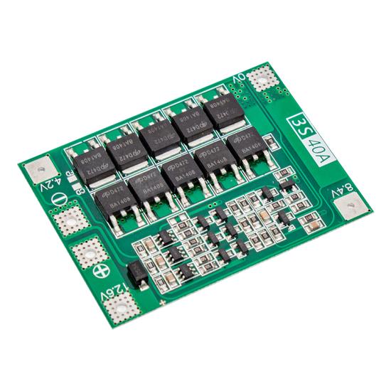3S 40A BMS Devresi Lityum Batarya 12V Şarj Modülü