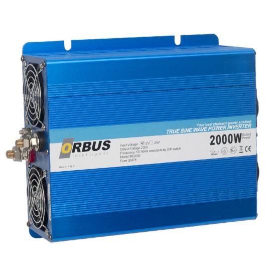 Orbus 2000W 12V Tam Sinus Akıllı İnvertör