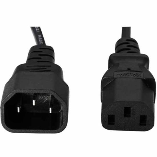 PowerMaster PM-567 C14 C13 Power Güç Kablosu Ara Uzatma 3x0.75mm 1.8 Metre UPS PDU Kablosu (10A 250V)