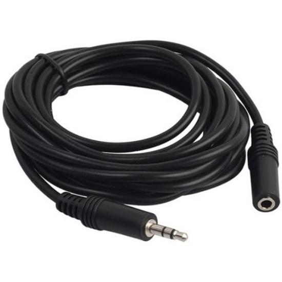 Powermaster 3.5 Mm Stereo Erkek/Dişi 5 Metre Aux Çevirici Uzatma Kablo PM-5758