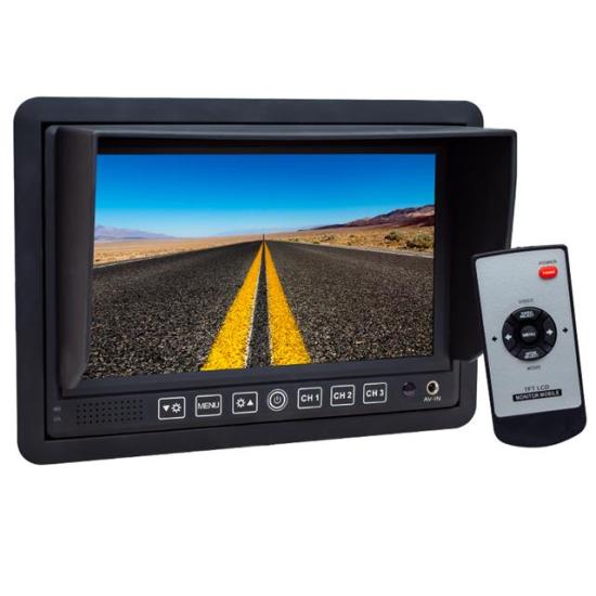 Powermaster PM-5879 7\\’\\’ 12V-24V 3 Kanal AV Girişli Monitör
