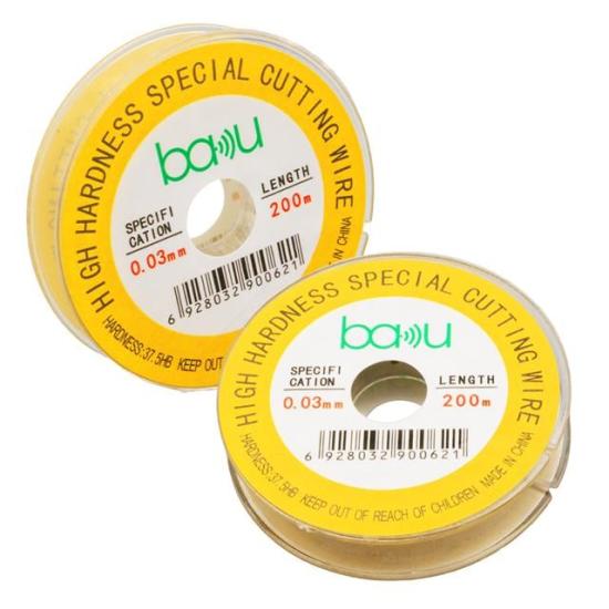 Baku BA-0.03mm Çelik Ekran Ayırma Teli 200 Metre Yüksek Sertlikte LCD Ayrıştırma Teli