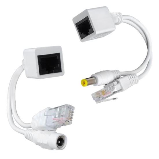 Powermaster Poe IP Kamera Kablosu Dişi Power Uç Aktif Splitter