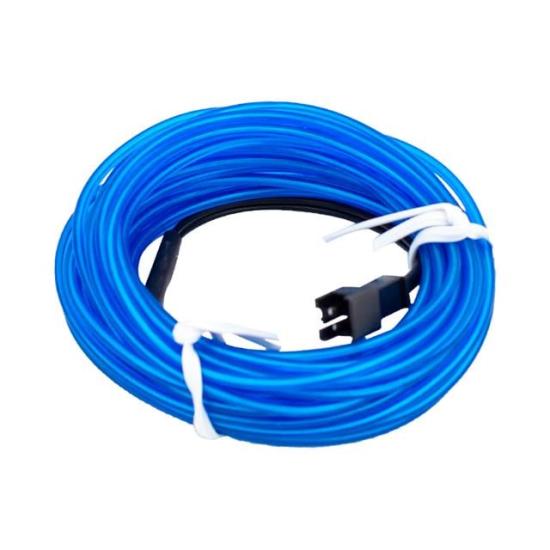 Powermaster PM-6077 5 Metre 5 Volt USB Adaptörlü Neon Mavi İp Aydınlatma