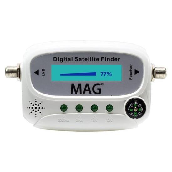 Mag MG-6300 LCD Ekranlı Mini Dijital Uydu Bulucu