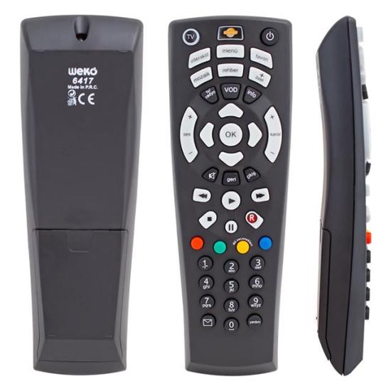 D-Smart DTV-20000-35000 Universal Akıllı Uydu Alıcı Kumandası