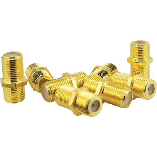 Powermaster PM-679 F Ara Gold Sarı Konnektör Birleştirici (100’lü Poşet)