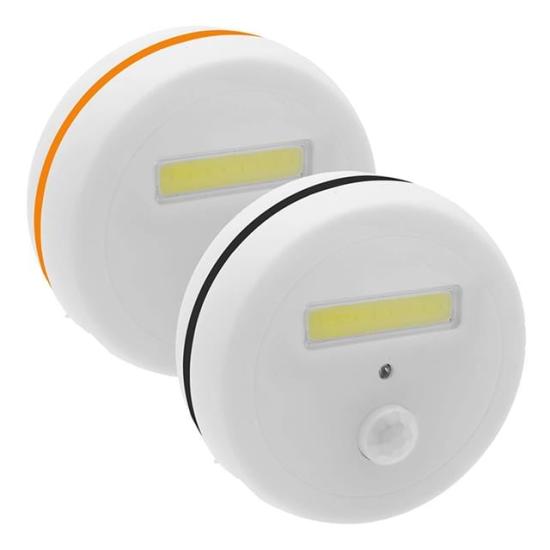 Powermaster SL-LB02-3W Hareket Sensörlü Mıknatıslı Yapışkanlı Dolap İçi Aydınlatma Işığı