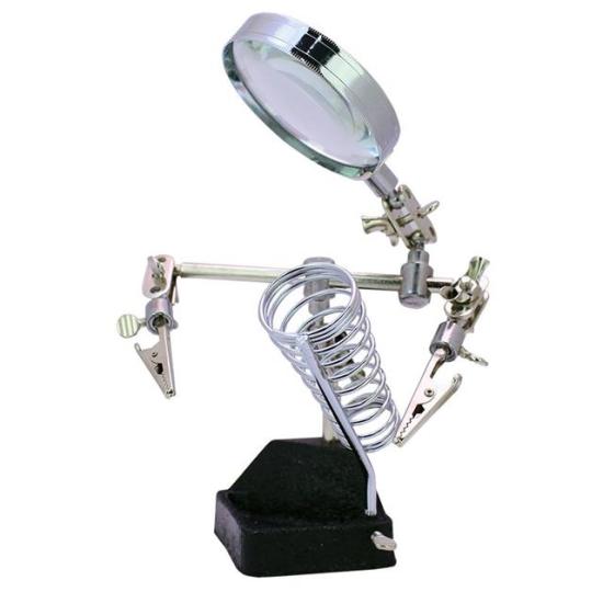 Powermaster PM-7194 3 Konumlu Büyüteç Havya Standı