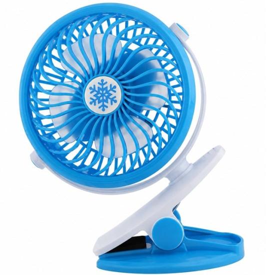 Powermaster ML-F168 Masaüstü Klipsli 3 Hız Kademeli USB’li Fan Vantilatör