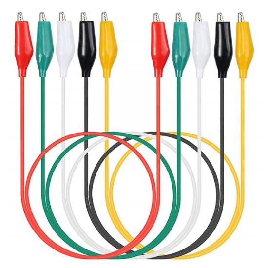 PowerMaster PM-7392 Kablolu İki Tarafı Büyük Krokodil Renkli (10’lu Paket)