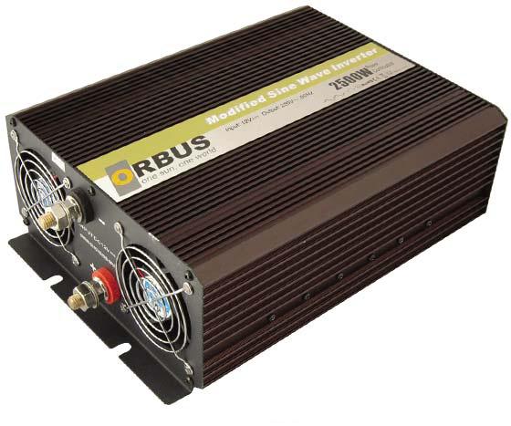 Orbus MS12-2500 12 VOLT - 2500 Watt Modified Sinus Inverter