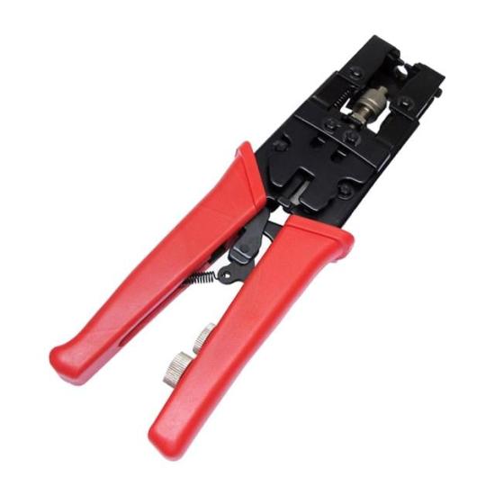 YesKit YK-5082R F-BNC-RCA-Digiturk Sıkma Pensesi Ayarlanabilir Sıkıştırmalı Koaksiyel Konnektör