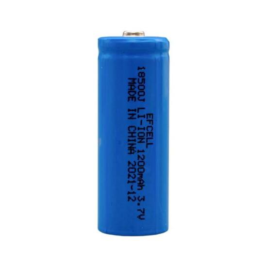 Efcell 3.7 Volt 1200 mAh Lithium 18500 Pil Başlıklı