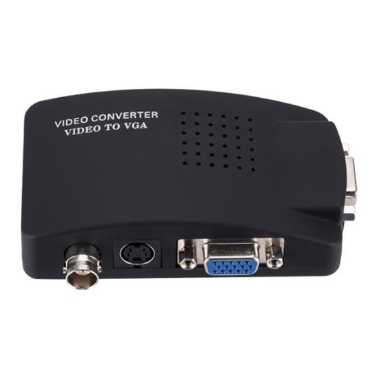 Powermaster PM-983 BNC S-Video VGA’dan VGA’ya Görüntü Dönüştürücü 1080P Destekli